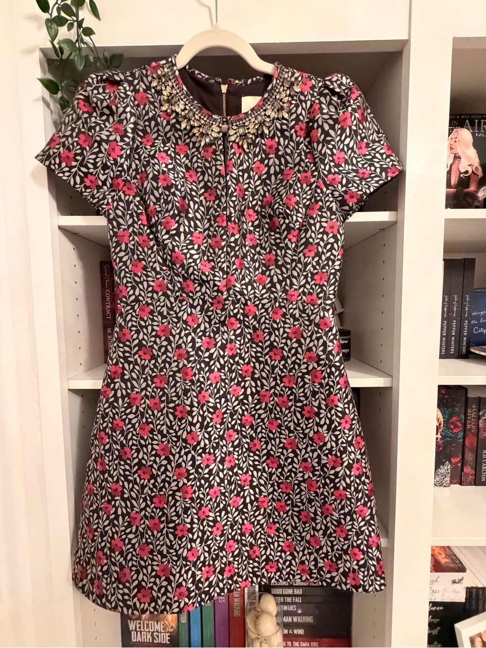 kate spade New York Floral Park Jacquard Dress